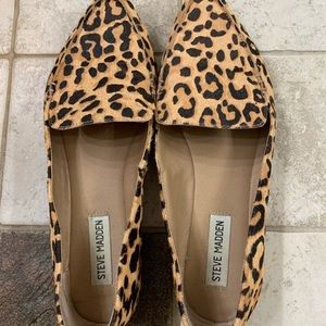 Steve Madden Leopard Flats